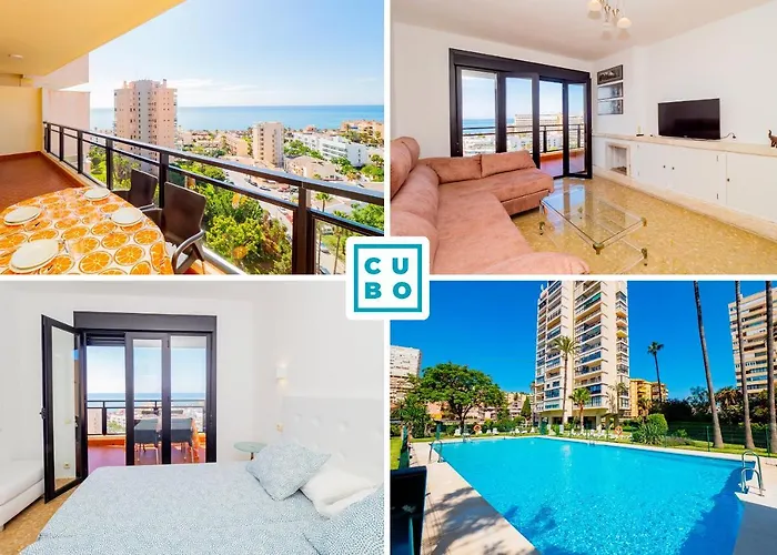 Cubo's Seaview Evy Playa Apartment Torremolinos